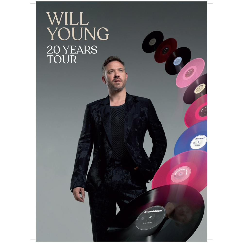 20 Years Tour Programme Will Young The Official Store