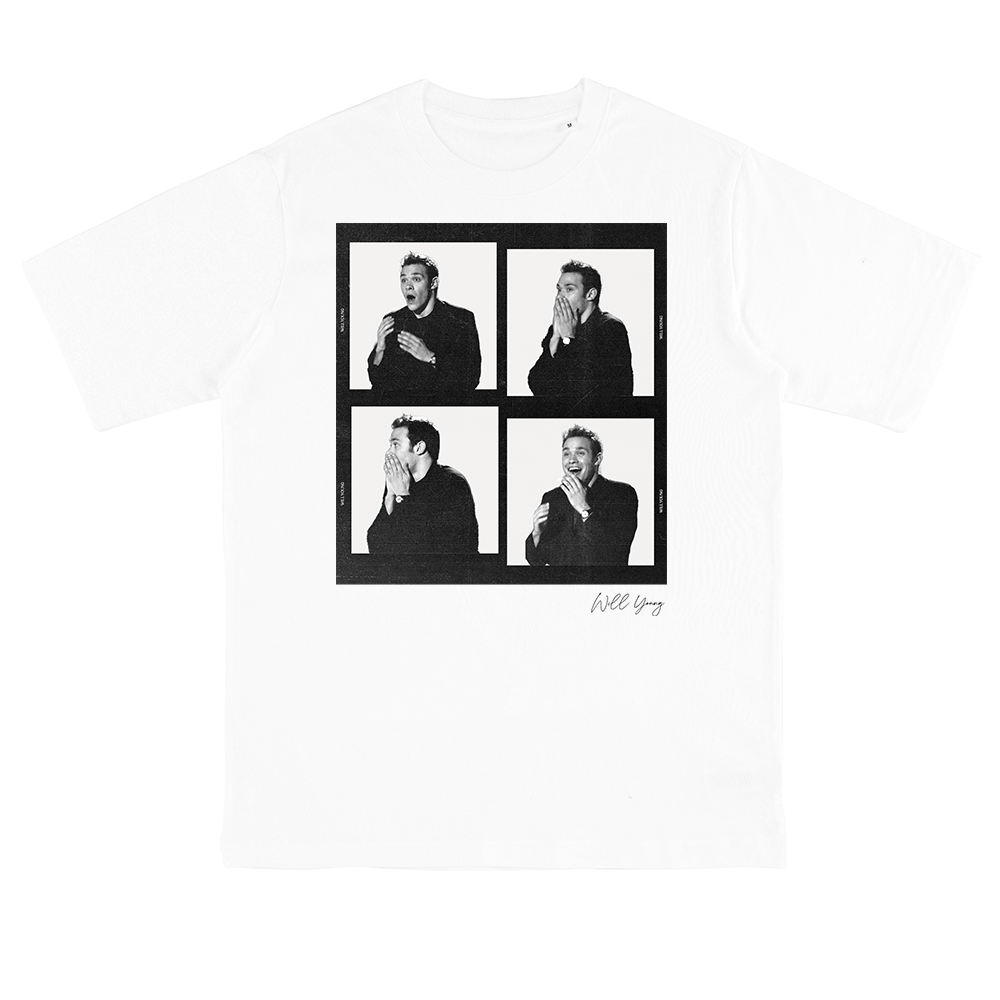 Winner White Tee